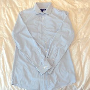 Mizzen + Main Leeward Men’s Dress Shirt - size L / Trim / Tall